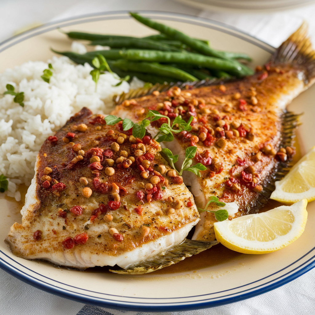 Authentic Creole Flounder (Restaurant-Quality at Home!)