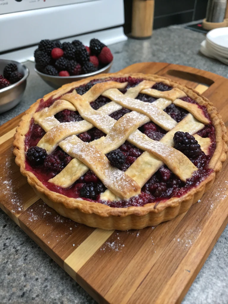Classic Blackberry Pie with Lattice Crust (Better Than Store-Bought!) ingredients