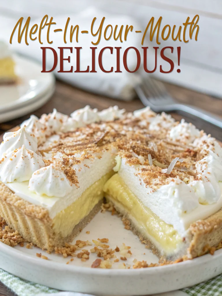 Classic Coconut Cream Pie (Melt-in-Your-Mouth Delicious!)