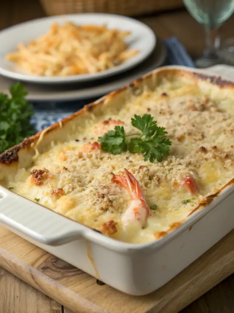 Classic Crabmeat Au Gratin (Restaurant-Quality at Home!)