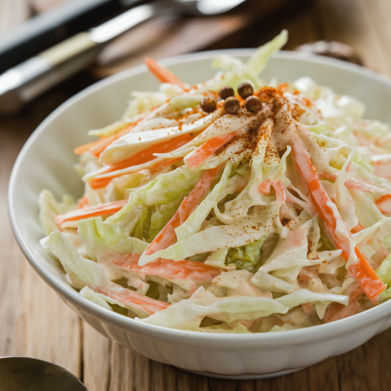Classic Creamy Coleslaw (Better Than Restaurant-Quality!)