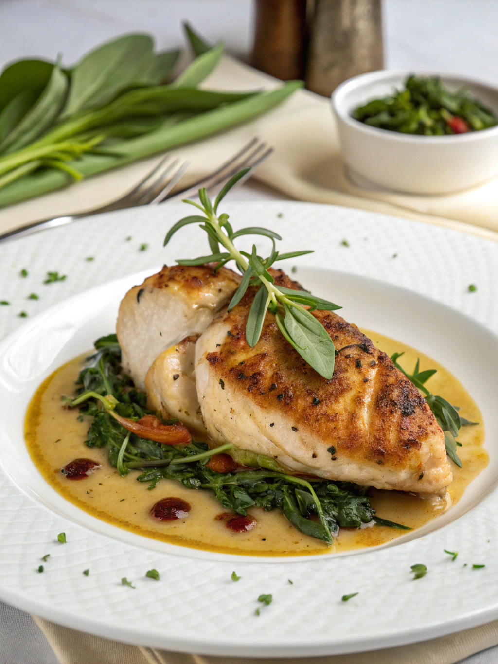 Classic French Chicken with Tarragon (Restaurant-Quality!)