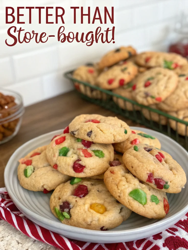 Classic Fruitcake Cookies (Better Than Store-Bought!)