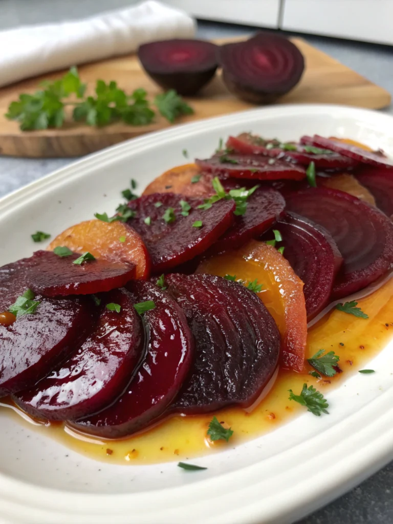 Classic Harvard Beets With Sweet & Tangy Glaze
