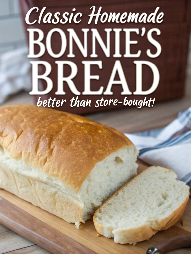 Classic Homemade Bonnie's Bread (Better Than Store-Bought!)