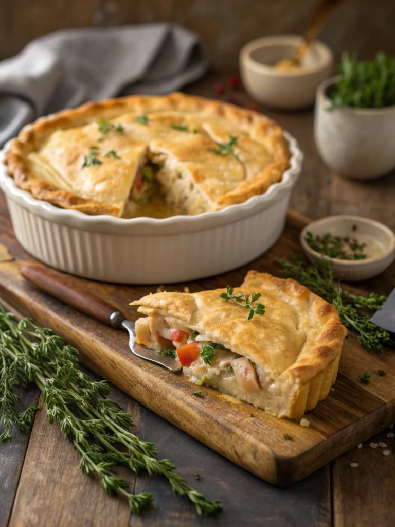 Classic Homemade Chicken Pot Pie (Comfort Food Heaven!)