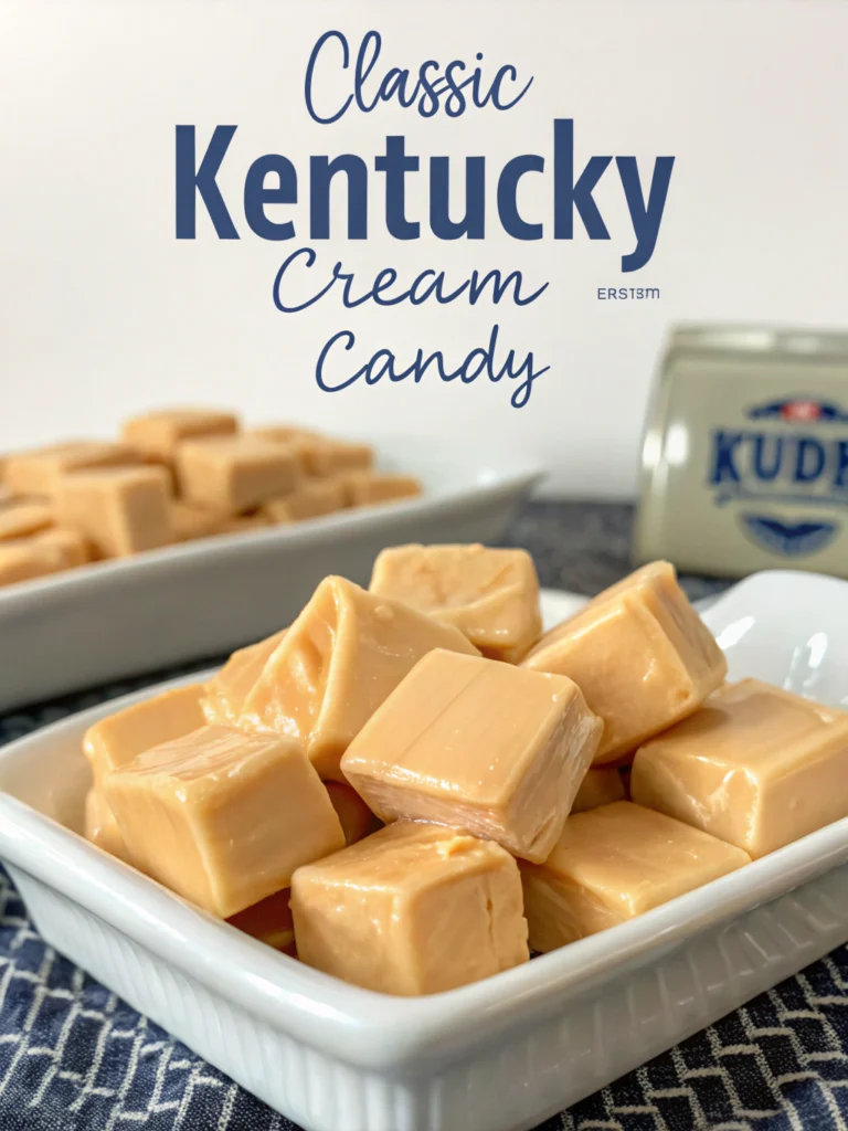 Classic Kentucky Cream Candy (Melt-in-Your-Mouth Perfection!)