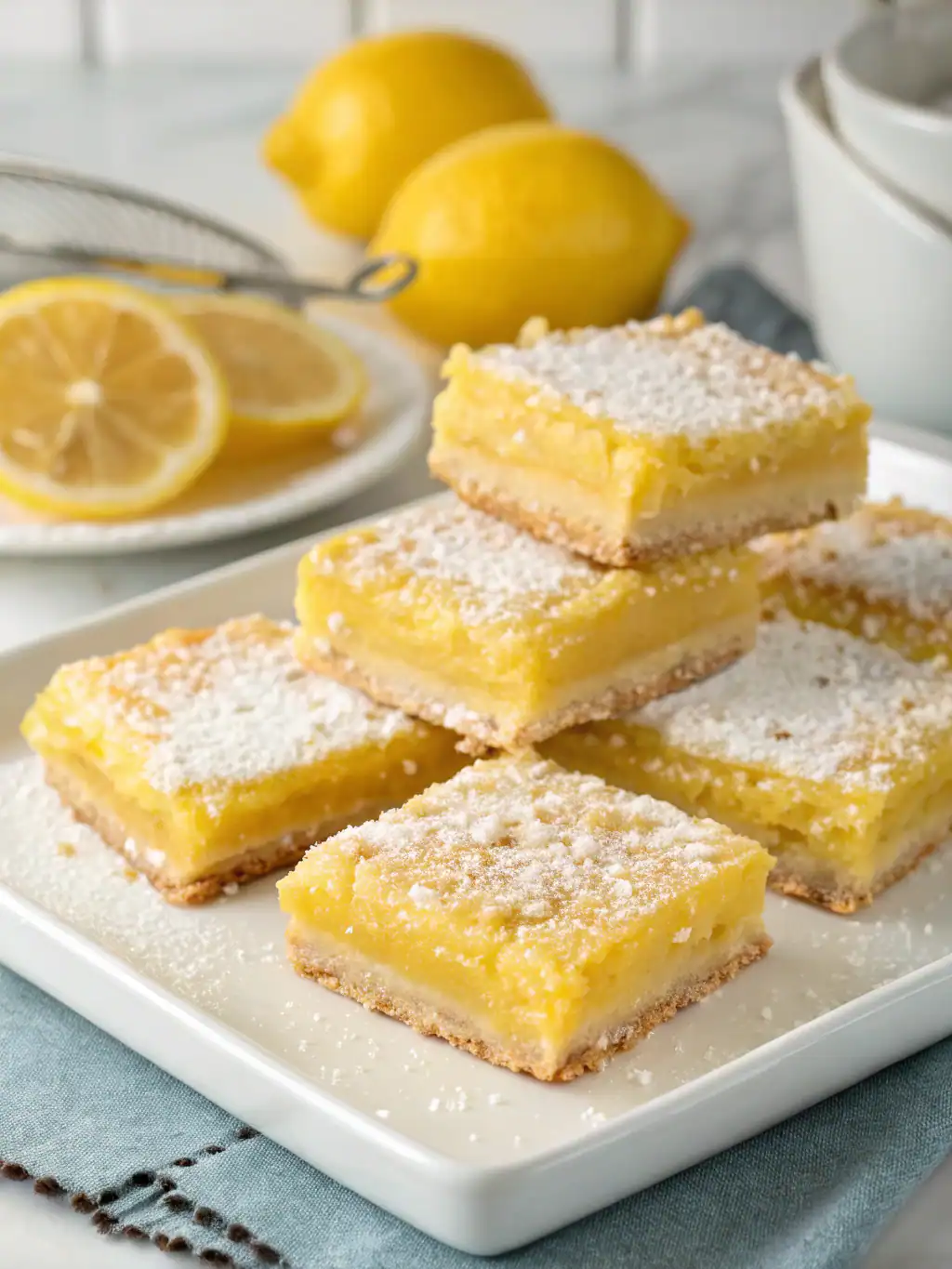 Classic Lemon Crunch Squares (Better Than Bakery-Quality!)