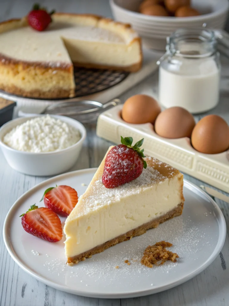 Classic New York Cheesecake (Decadently Smooth & Creamy!) ingredients