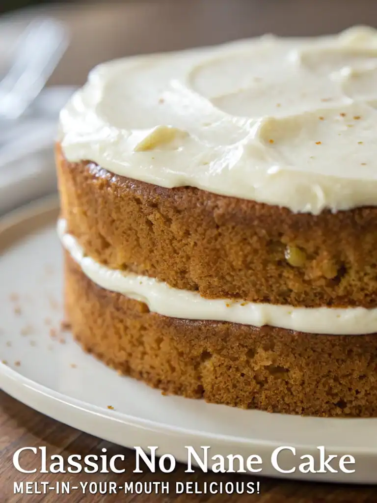 Classic No Name Cake (Melt-In-Your-Mouth Delicious!)