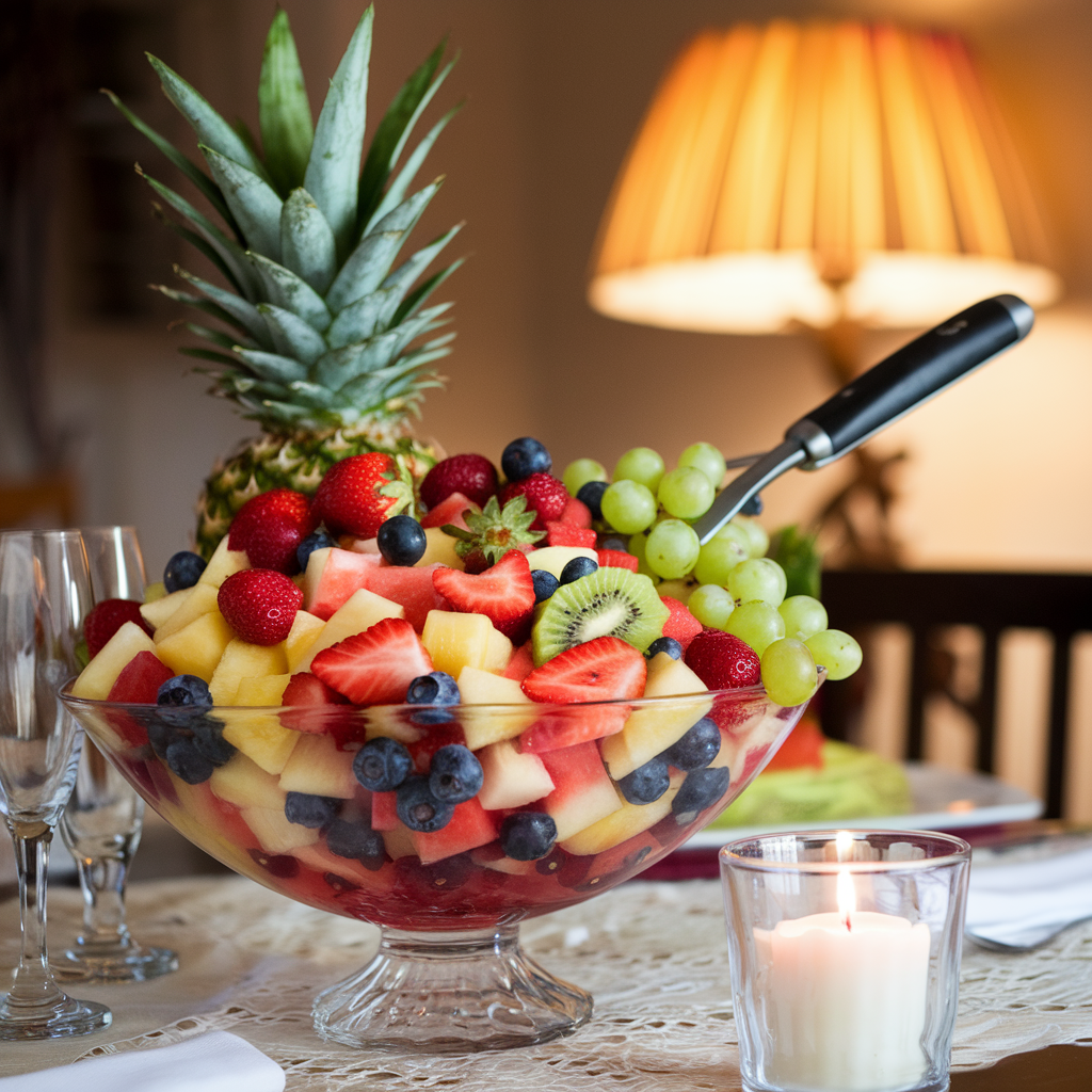 Classic Punch Bowl Fruit Salad (Perfect for Gatherings!)