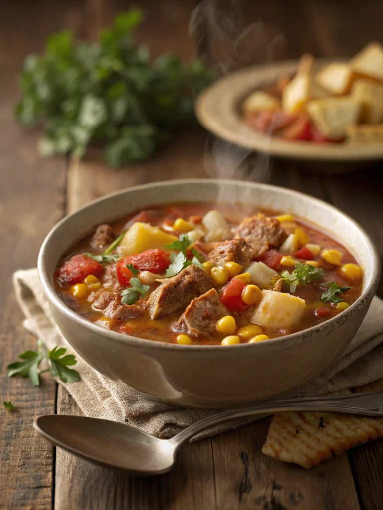 Classic Southern Brunswick Stew (Hearty Comfort Food!)