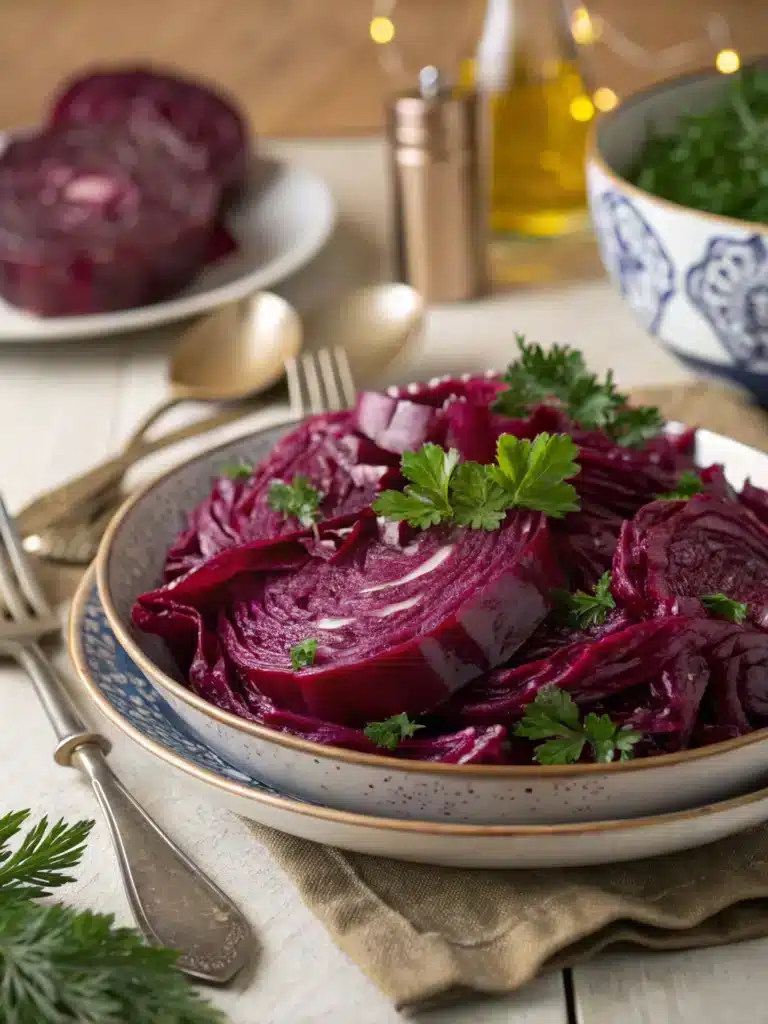 Classic Sweet & Sour Red Cabbage (Perfect Holiday Side!)