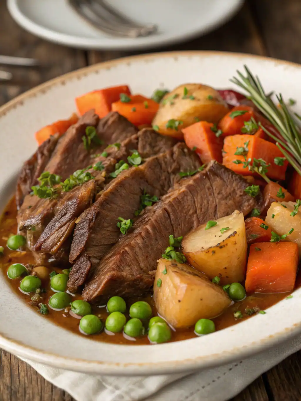 Classic Tender Pot Roast with Vegetables (Melts-In-Your-Mouth!)