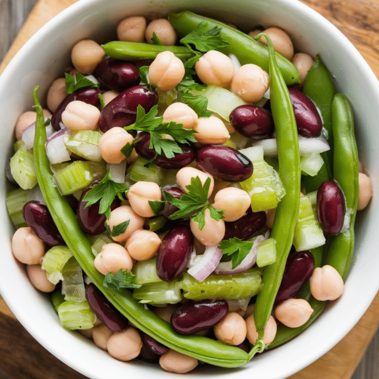 Classic Three Bean Salad (Better Than Store-Bought!)