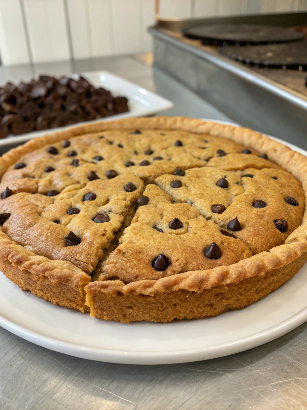 Classic Toll House Pie (Tastes Like Giant Chocolate Chip Cookie!)
