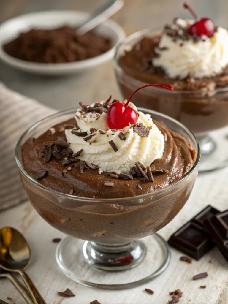 Decadent Chocolate Pudding Delight (Better Than Store-Bought!)