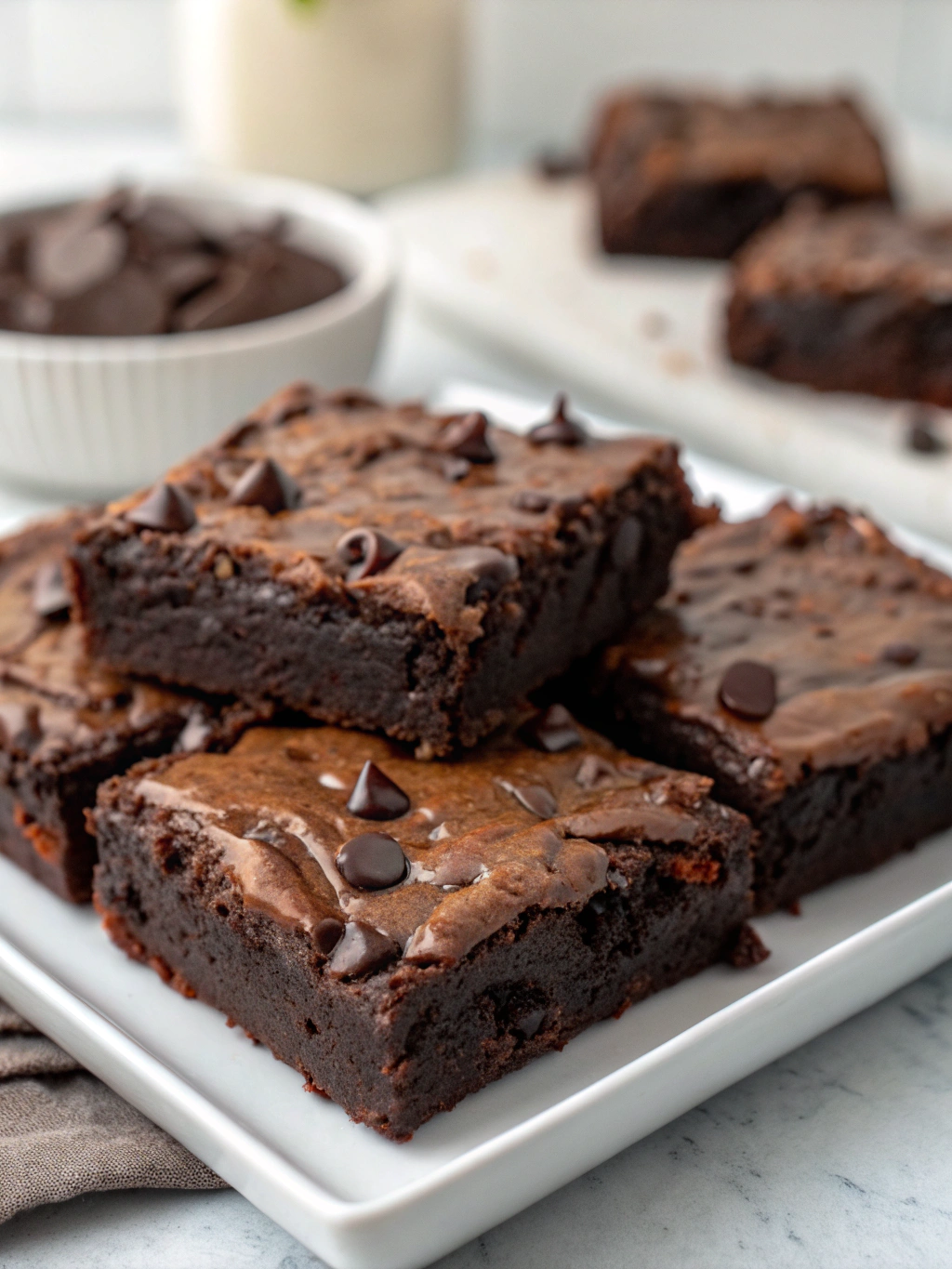 Decadent Fudgy Homemade Brownies (Better Than Bakery Quality!)