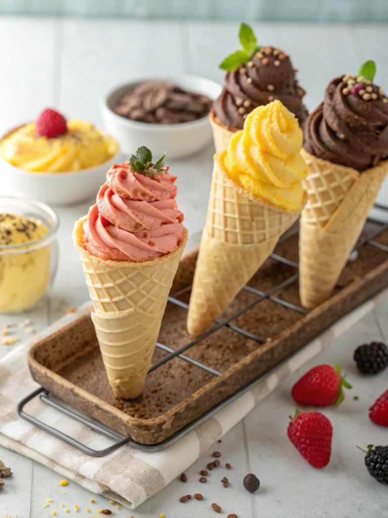 Decadent Pudding Cone Treats (Perfect Summer Dessert!)