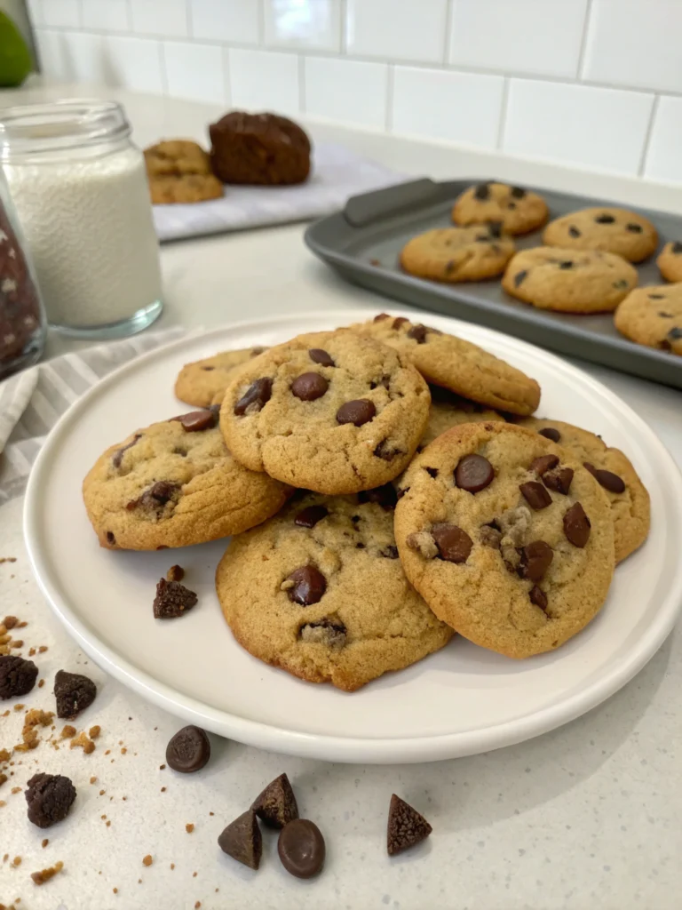 Delicious Sugar-Free Chocolate Chip Cookies (Blood Sugar Friendly!)