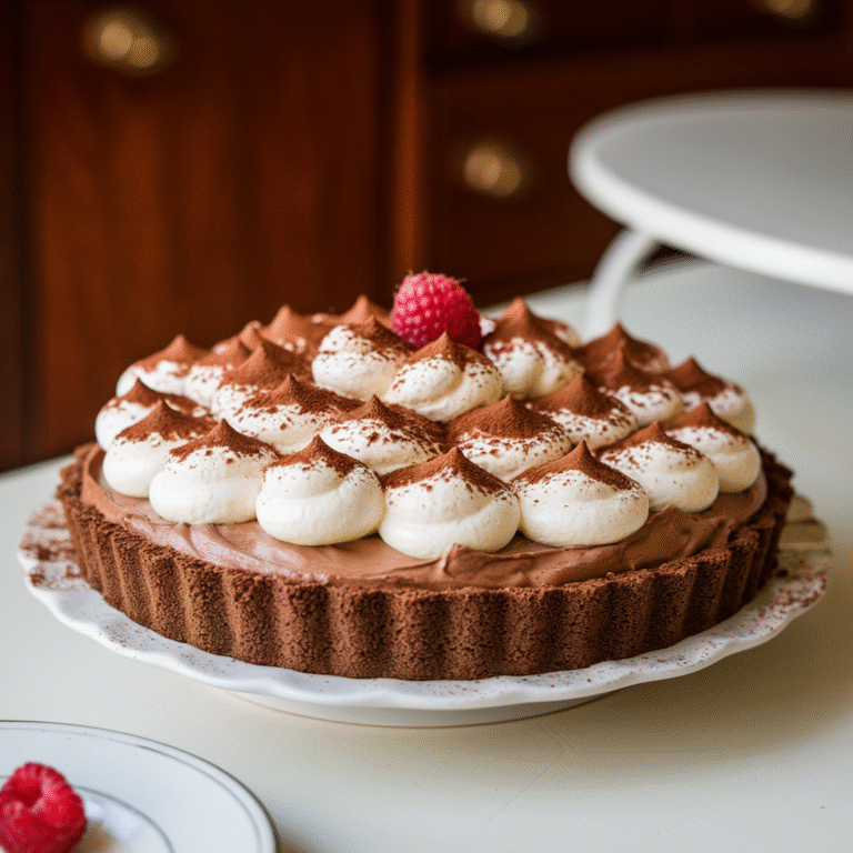 Dreamy Chocolate Cloud Pie (Melts in Your Mouth!) ingredients