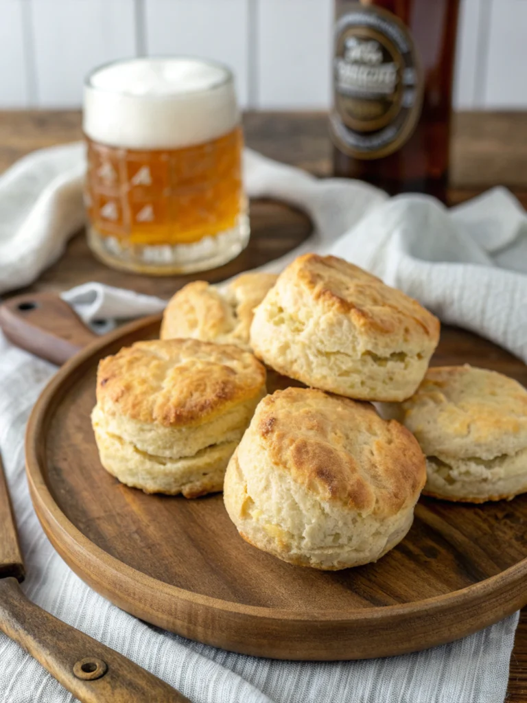 Fluffy Homemade Beer Biscuits (Ready in 30 Minutes!)