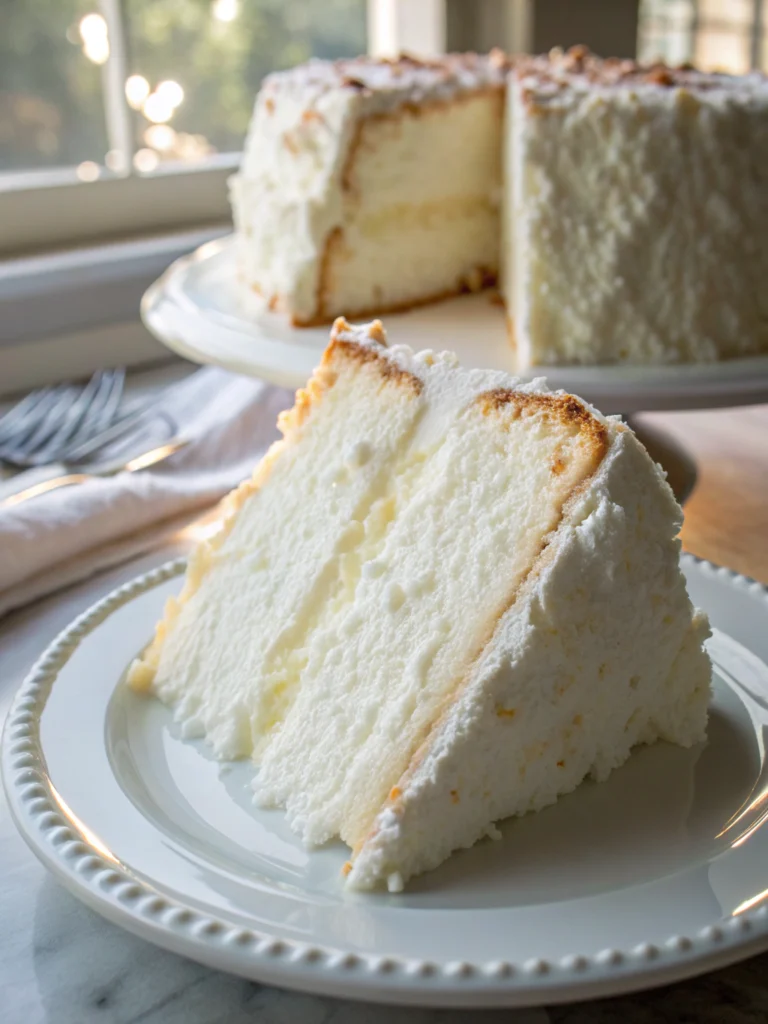 Heavenly Homemade Angel Food Cake (Light as Clouds!)