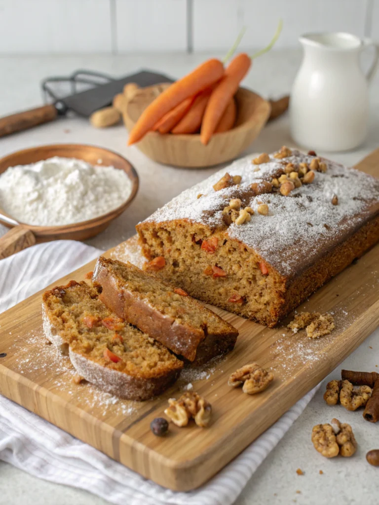 Homemade Carrot Bread with Warm Spices (Better Than Bakery!)