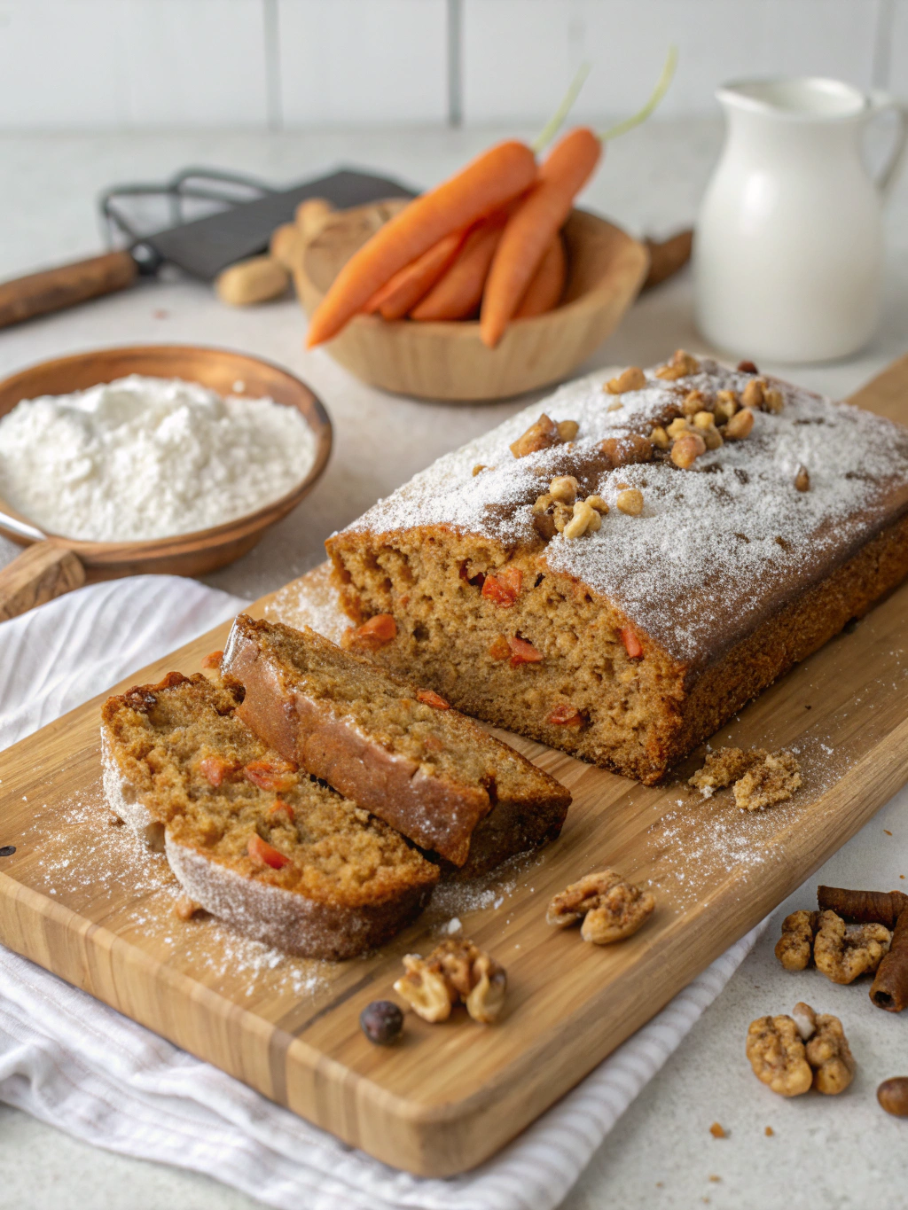 Homemade Carrot Bread with Warm Spices (Better Than Bakery!)
