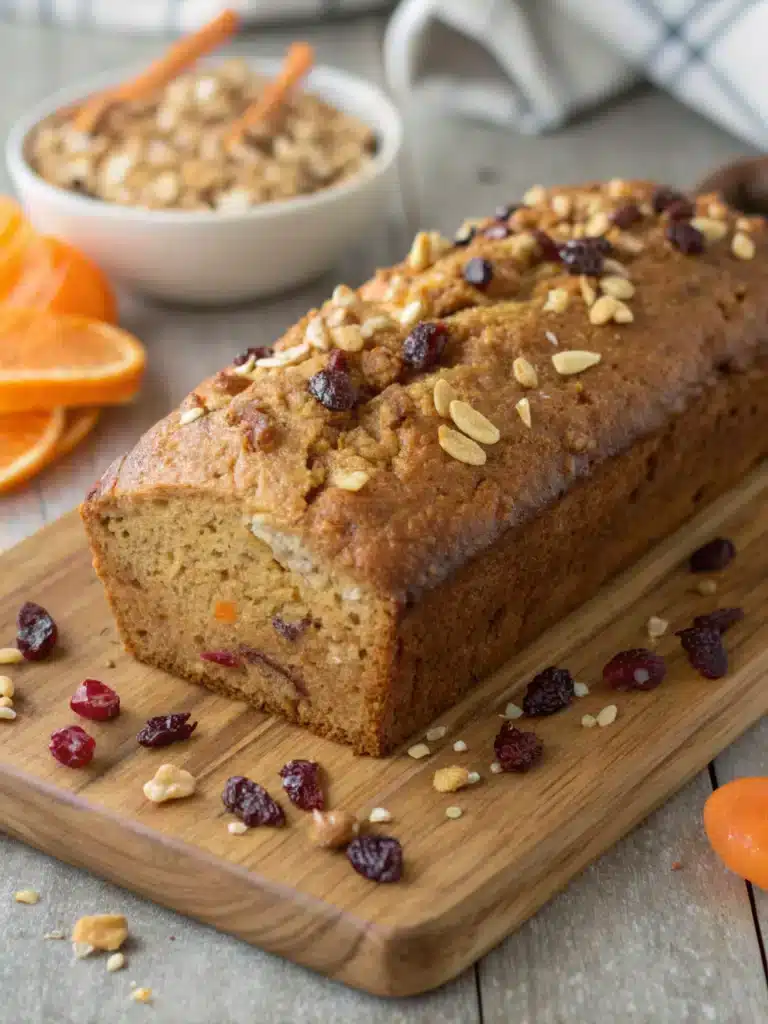 Homemade Carrot-Pineapple Bread (Perfect for Brunch!)