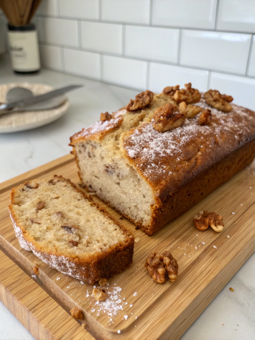 Homemade Moist Banana Bread (Melts In Your Mouth!)
