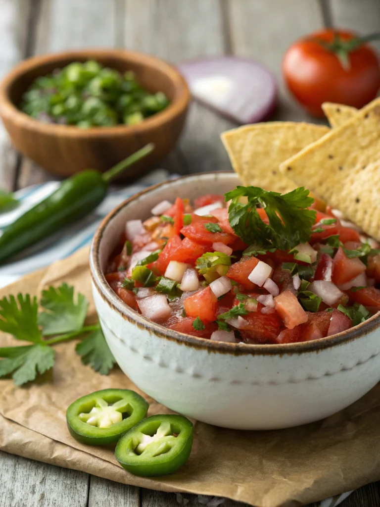 Homemade Restaurant-Style Salsa Dip (Better Than Store-Bought!)