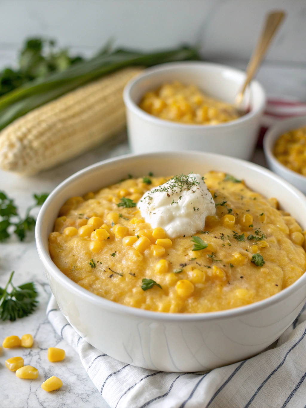 Homemade Southern Corn Pudding (Melt-In-Your-Mouth Creamy!)