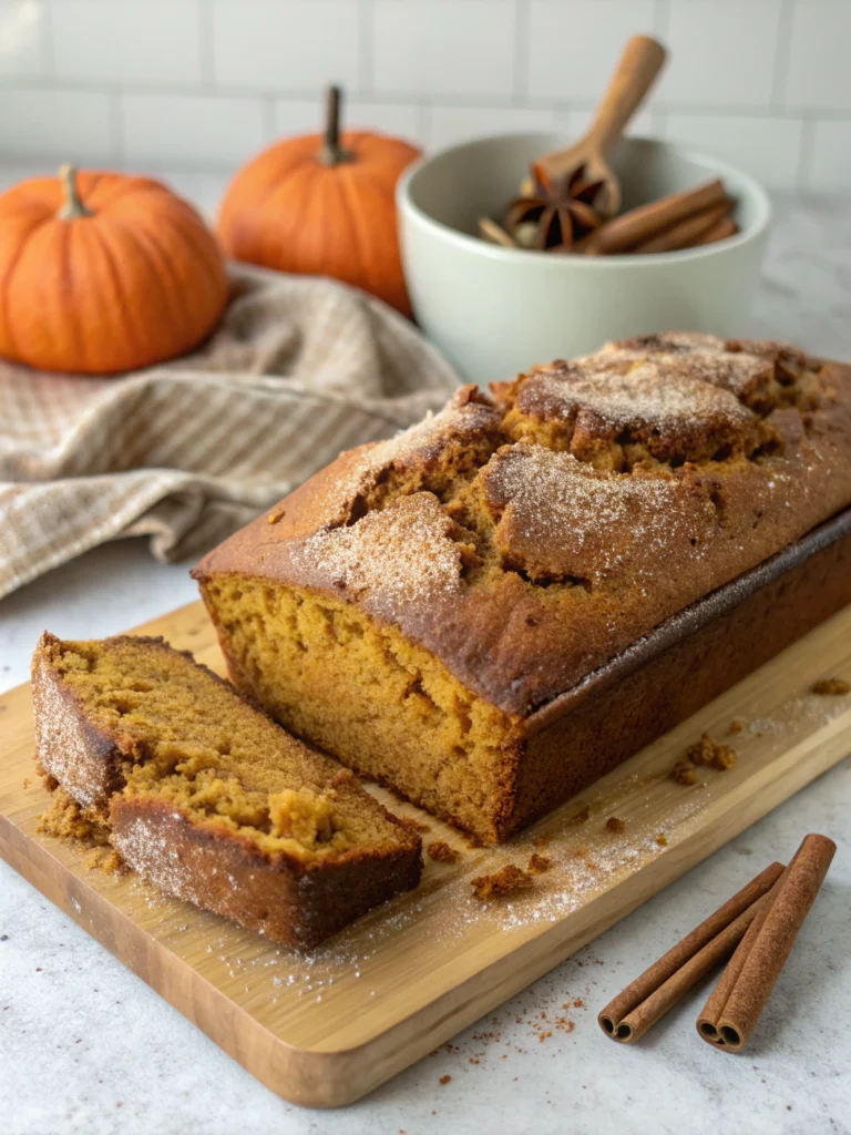 Homemade Spiced Pumpkin Bread (Better Than Bakery-Bought!)