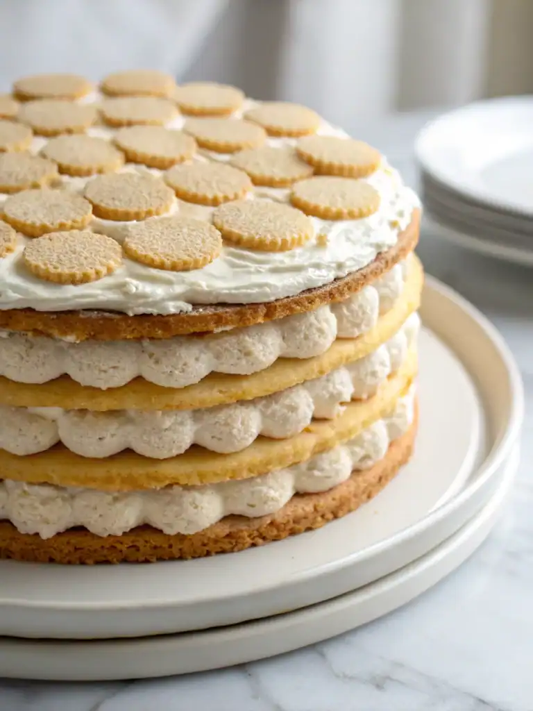 Homemade Vanilla Wafer Cake (Melt-In-Your-Mouth Delicious!)