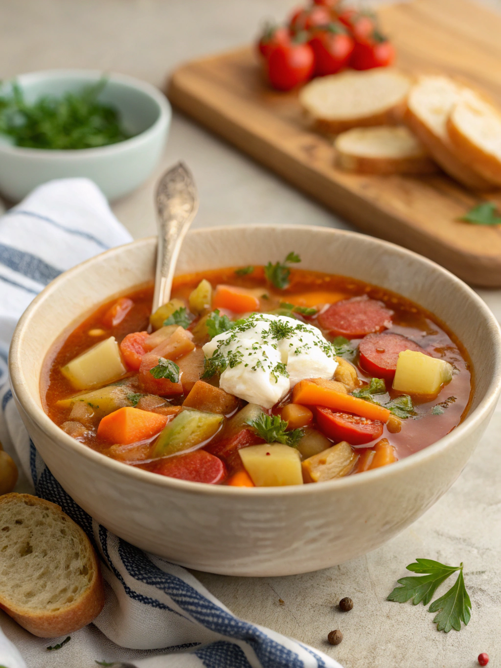 Homemade Vegetable Soup (Perfect For Cozy Nights!)