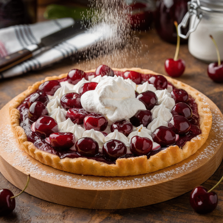 Irresistible Cherry Pizza Dessert (Better Than Store-Bought!)