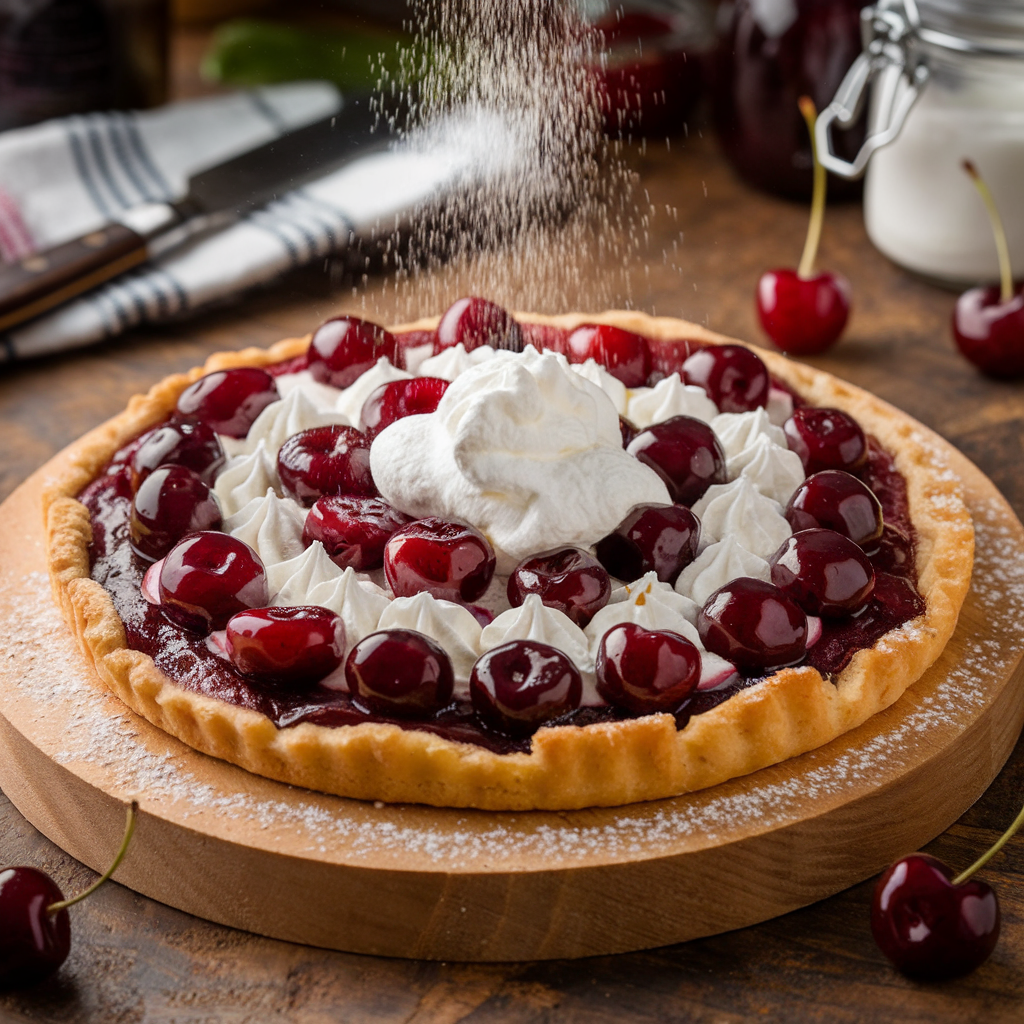 Irresistible Cherry Pizza Dessert (Better Than Store-Bought!)
