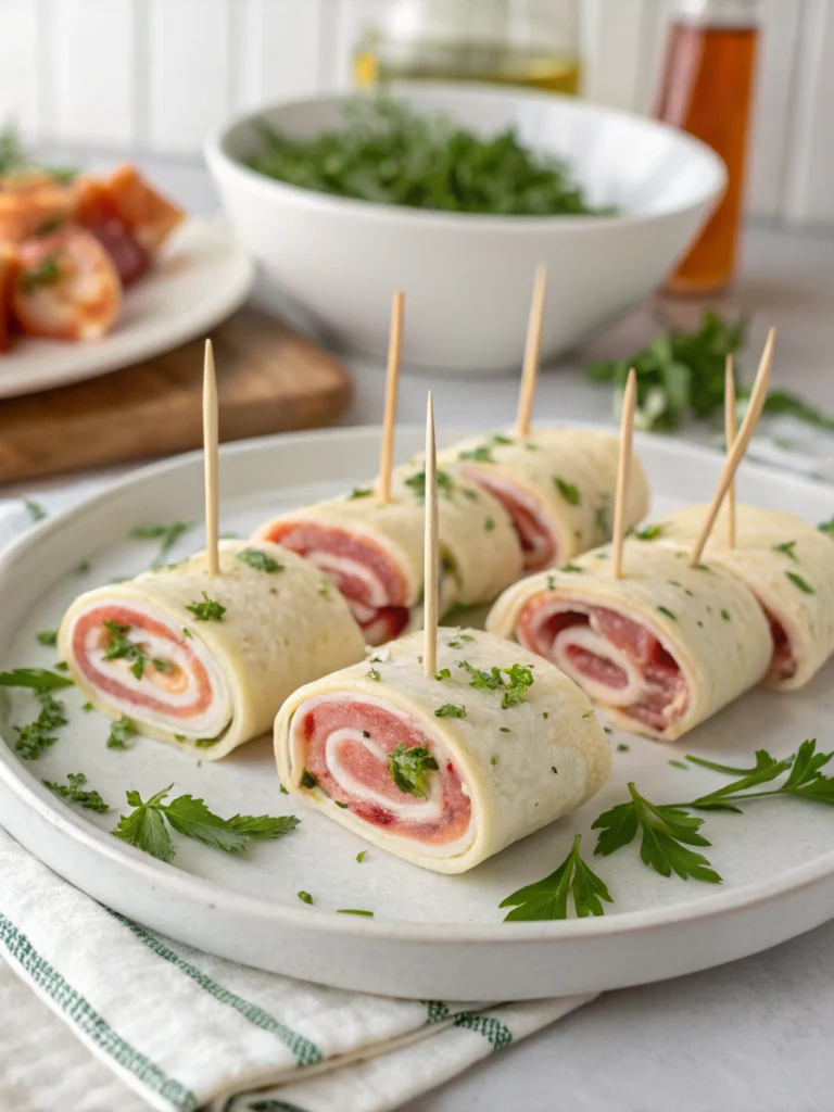 Irresistible Ham Roll-Ups (Perfect Party Appetizers!)