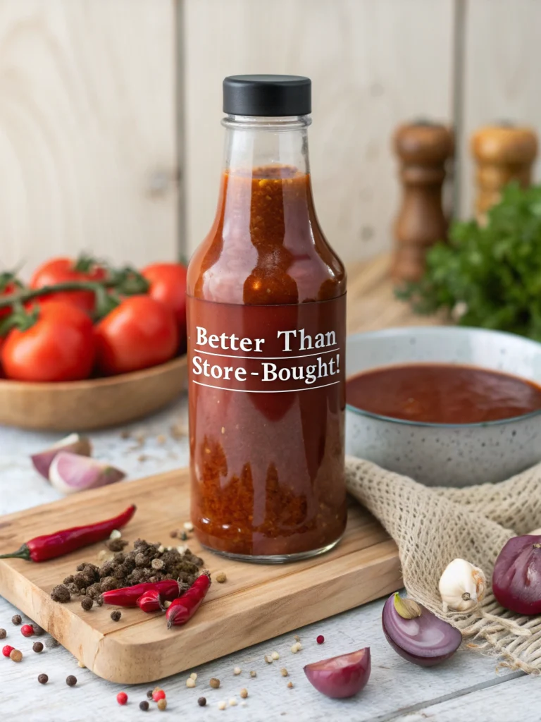 Irresistible Homemade Barbecue Sauce (Better Than Store-Bought!)
