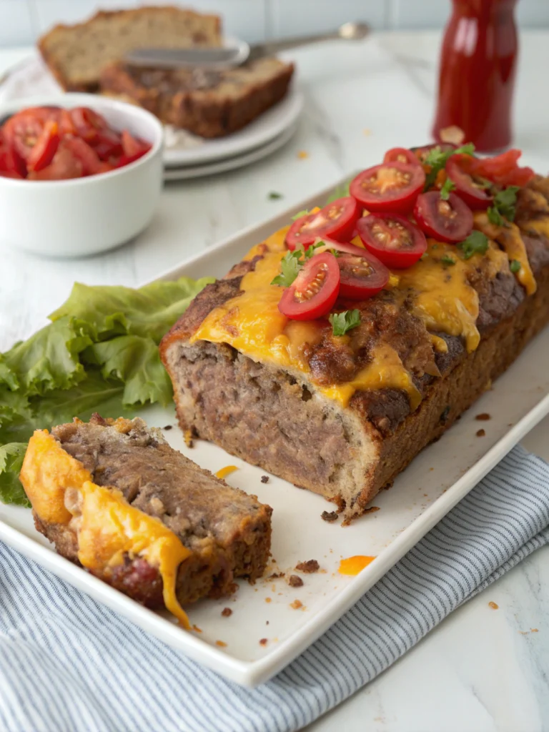 Irresistible Homemade Cheeseburger Loaf (Better Than Takeout!)