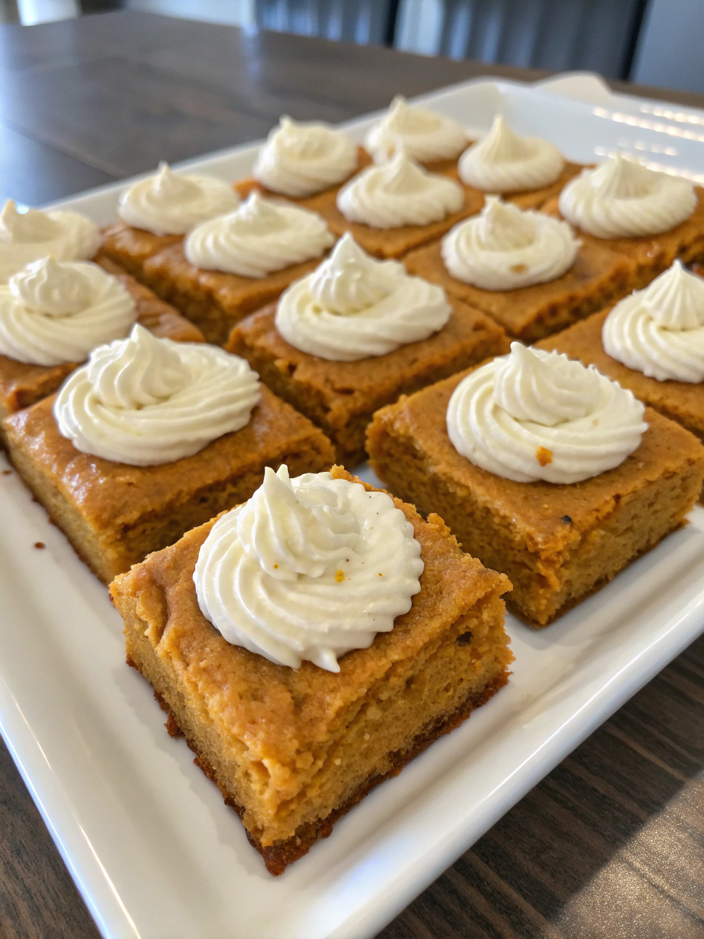 Irresistible Pumpkin Squares with Cream Cheese Frosting