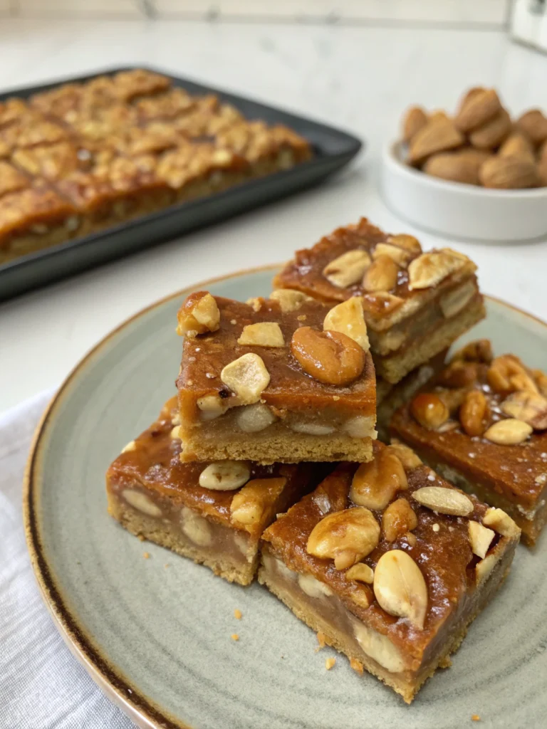 Irresistible Salted Nut Squares (Better Than Store-Bought!)