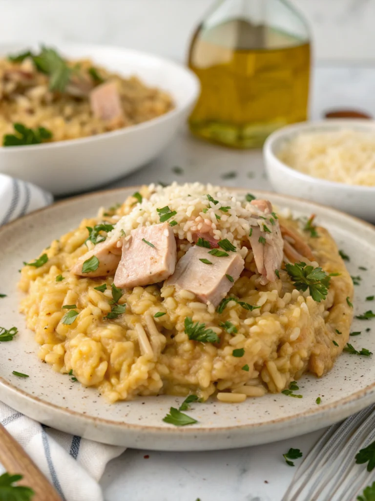 Irresistible Smoked Turkey Risotto (Transforms Leftovers!)
