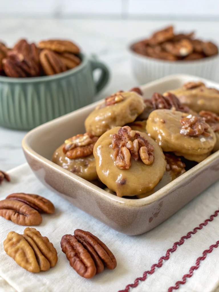 Irresistible Southern Pecan Pralines (Melt-In-Your-Mouth!)