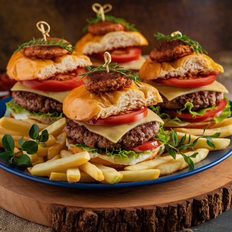 Irresistible Spanish Hamburgers (Ready in 30 Min!)