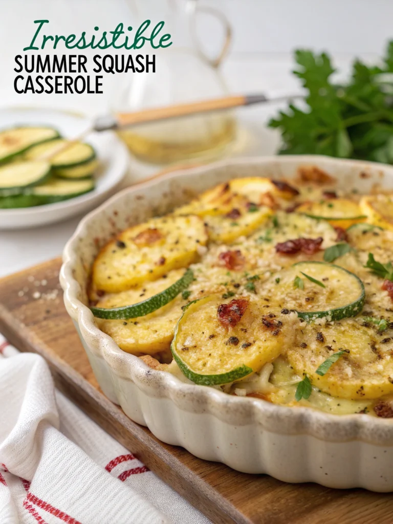 Irresistible Summer Squash Casserole (Better Than Grandma's!)