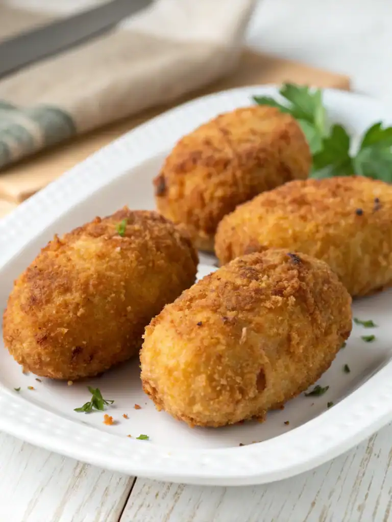 Irresistible Triple-Option Croquettes (Golden & Crispy Every Time!)