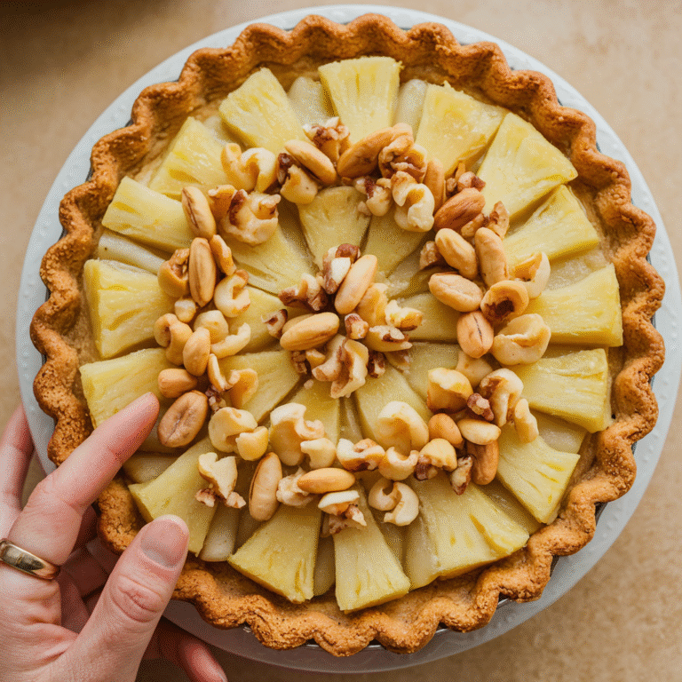 Irresistible Tropical Pineapple Nut Pie (Tastes Like Vacation!) ingredients