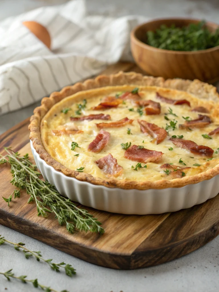 Perfect 30-Minute Quiche Lorraine (Better Than Bakery!)